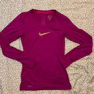 Women Nike Dri-Fit Athletic Shirt
